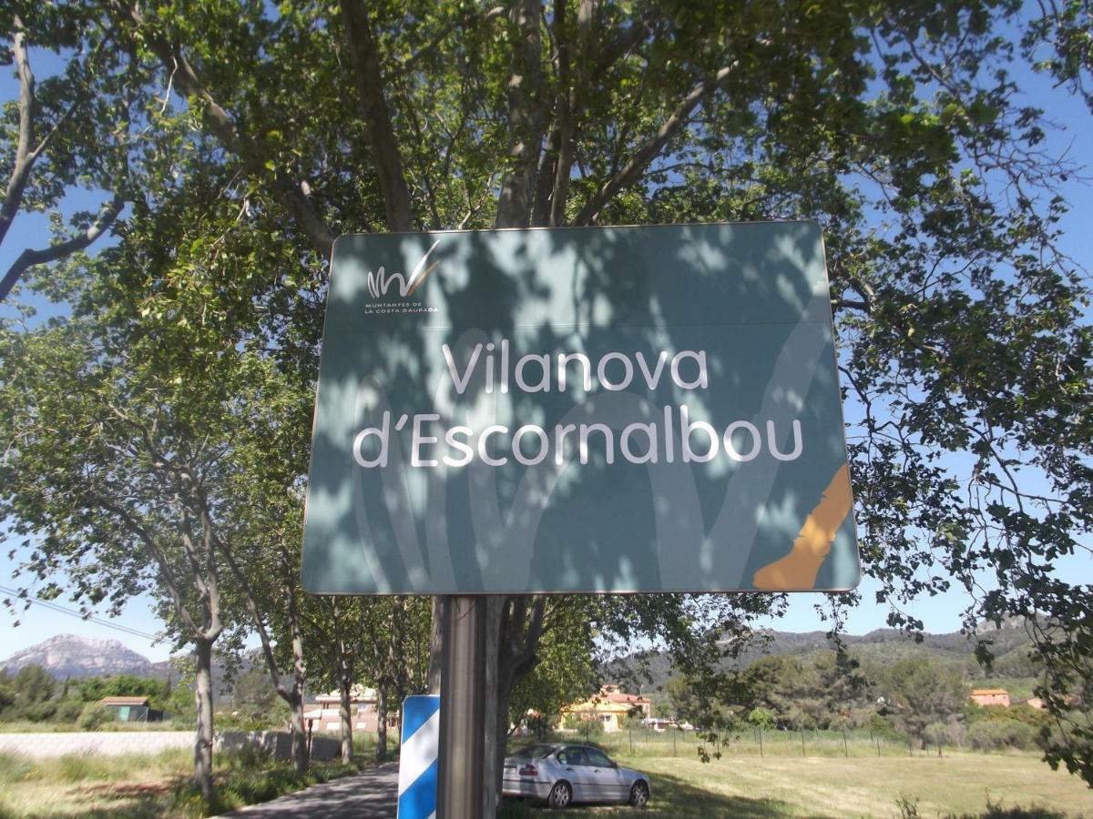 A&E.Escornalbou Bed and Breakfast Vilanova de Escornalbou Buitenkant foto